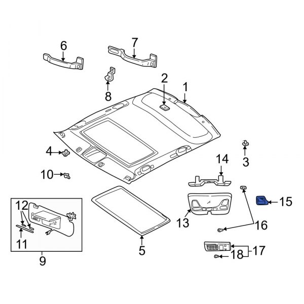 Map Light Lens