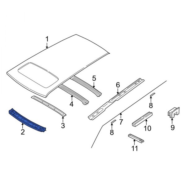 Roof Header Panel