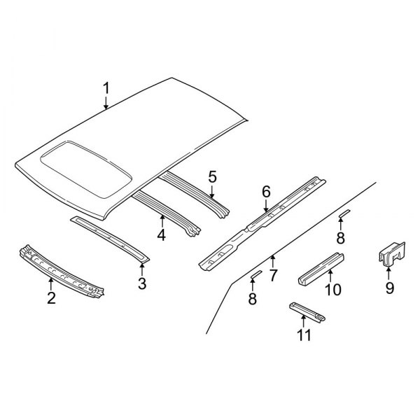 Roof Drip Molding