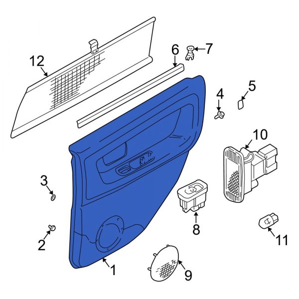 Door Interior Trim Panel