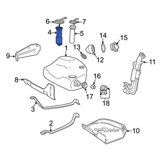 Volvo OE - Fuel Pump and Strainer Set