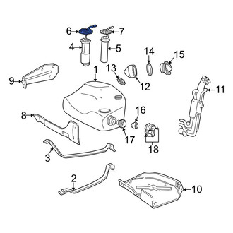 Volvo OE - Fuel Tank Lock Ring