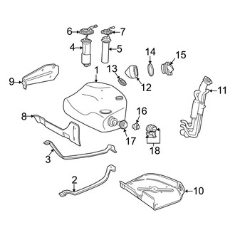 Volvo OE - Fuel System Components (FWD)