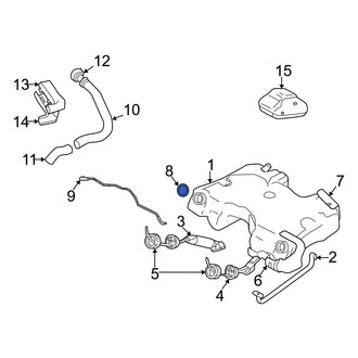 Volvo OE - Fuel Tank Insulator