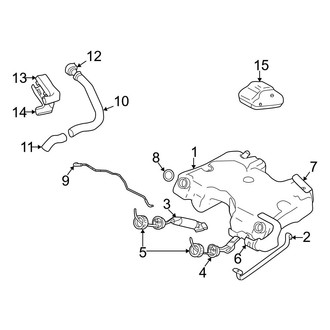 Volvo OE - Fuel System Components (AWD)
