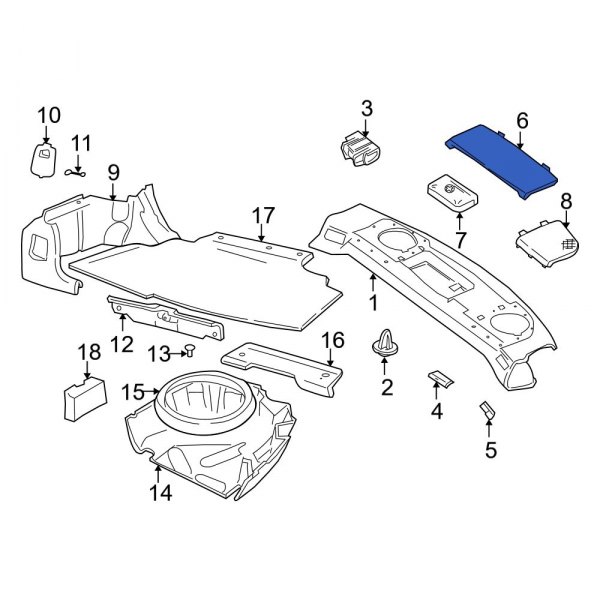 Package Tray Trim Cap