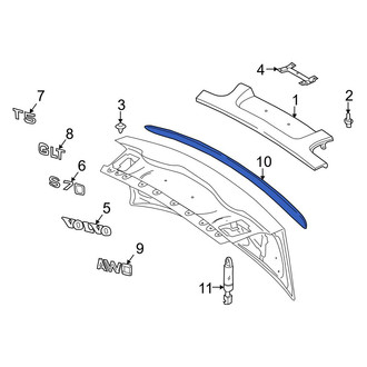 Volvo OE - Rear Spoiler
