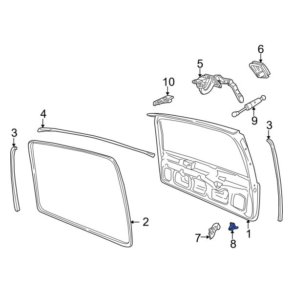 Liftgate Bump Stop