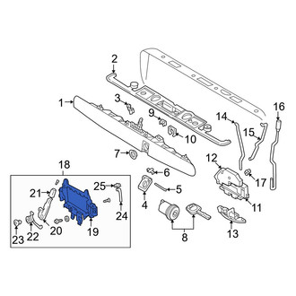 Volvo OE - Rear Inner Exterior Door Handle Cover