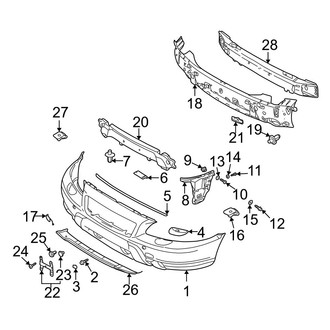 Volvo OE - Front Bumper & Grille - Bumper & Components (2.5T)