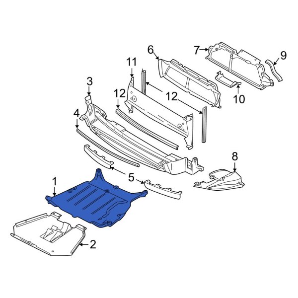 Powertrain Skid Plate