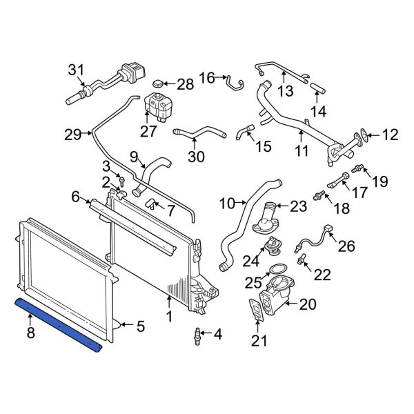 Radiator Air Seal