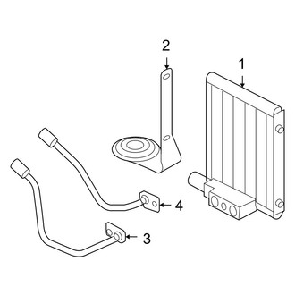Volvo OE - Cooling - Oil Cooler (R)