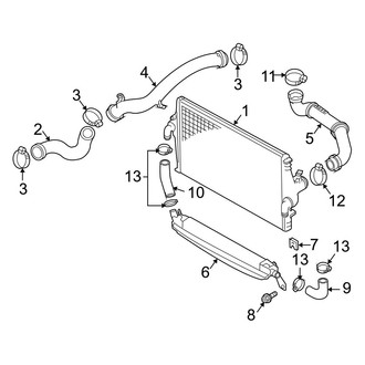 Volvo OE - Cooling - Intercooler (R)