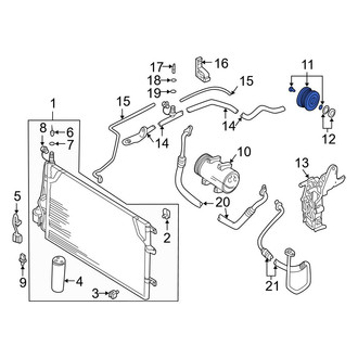 Volvo OE - A/C Compressor Clutch