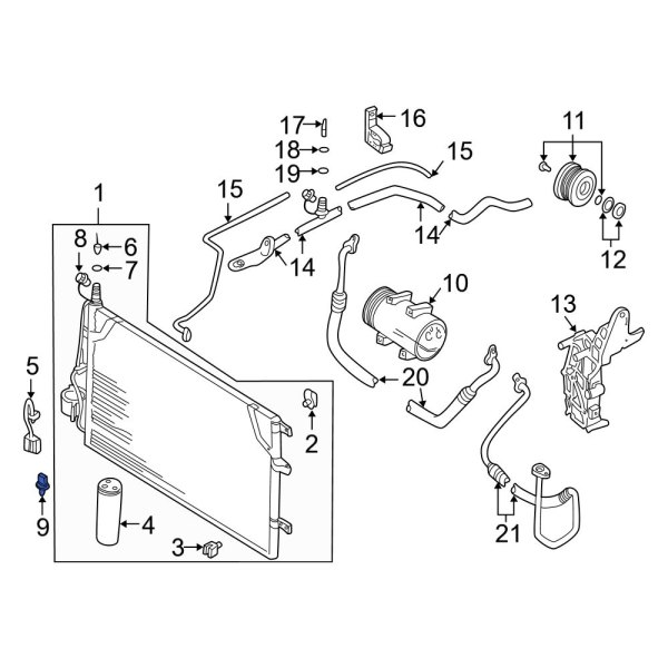 HVAC Pressure Switch