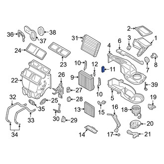 Volvo OE - A/C Expansion Valve