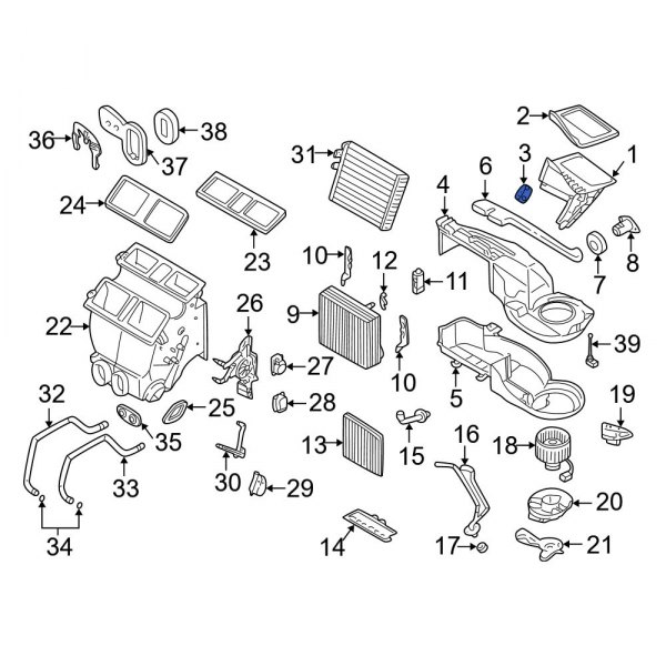 HVAC Air Adjustment Control Motor