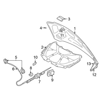 Volvo OE - Hood & Components