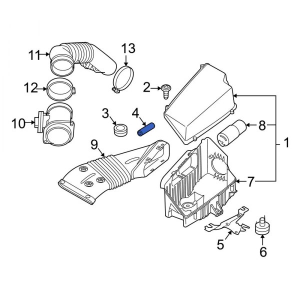 Air Filter Housing Spacer