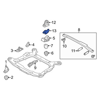 Volvo OE - Lower Engine Mount Bracket