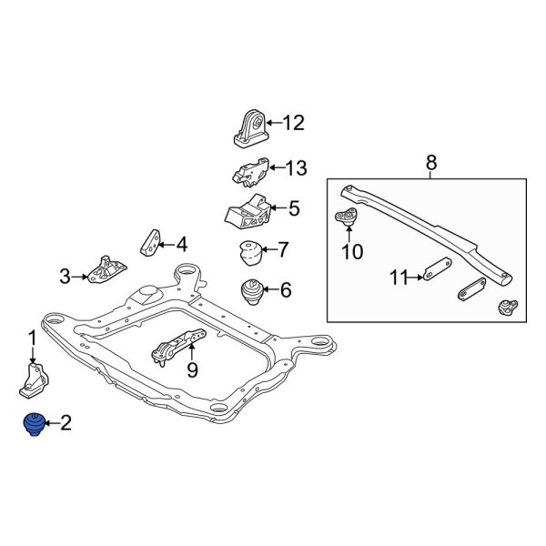 Engine Mount Isolator