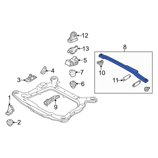 Engine Support Rod