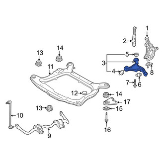 Volvo OE - Rear Right Forward Suspension Control Arm