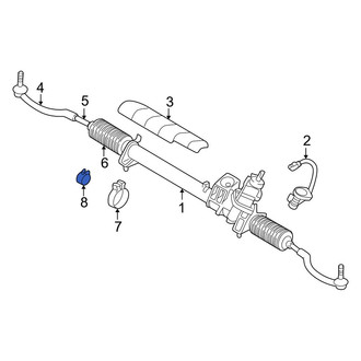 Volvo OE - Outer Rack and Pinion Bellows Clamp