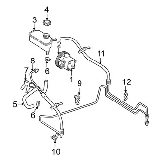 Volvo OE - Steering Gear & Linkage - Pump & Hoses