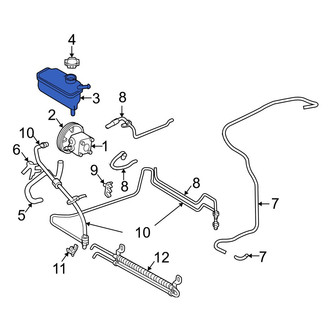 Volvo OE - Power Steering Reservoir
