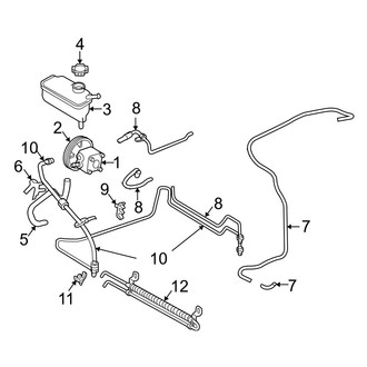 Volvo OE - Steering Gear & Linkage - Pump & Hoses (R)