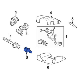 Volvo OE - Wiper Switch
