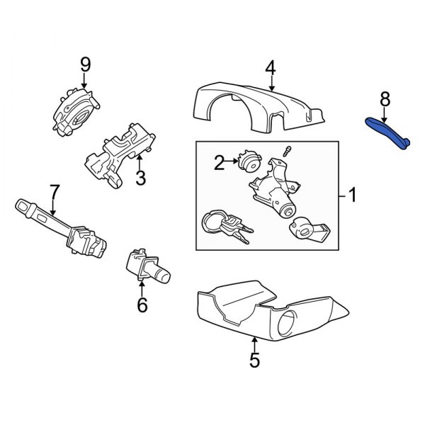 Steering Column Tilt Adjuster