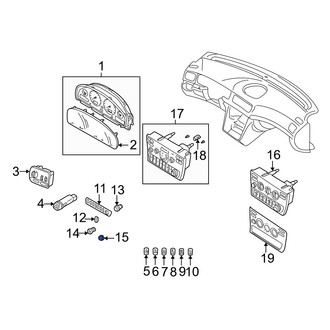 Volvo OE - Instrument Panel Cover