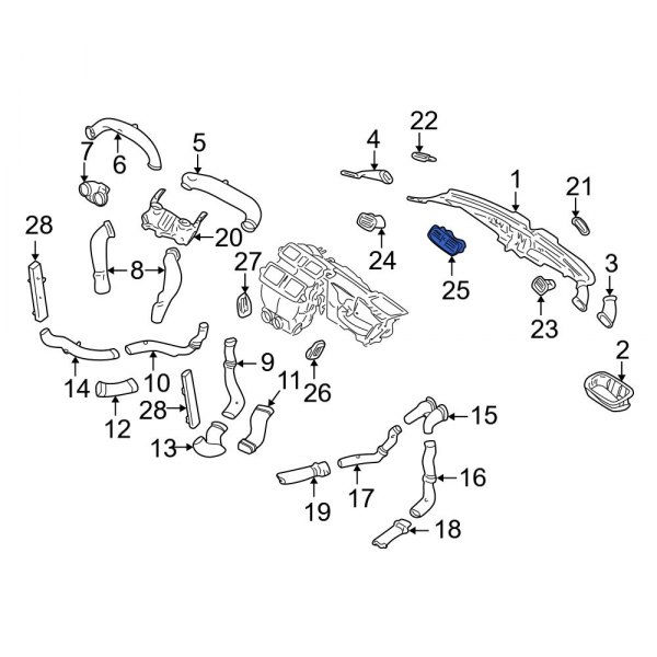 Dashboard Air Vent