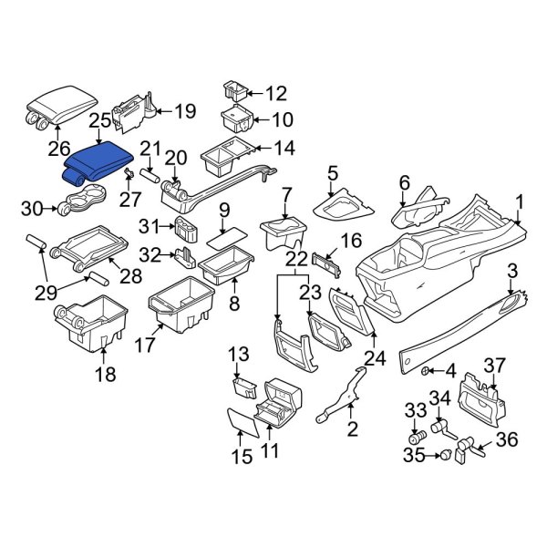 Console Armrest