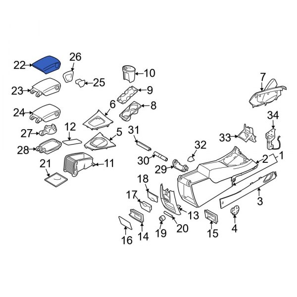 Console Armrest