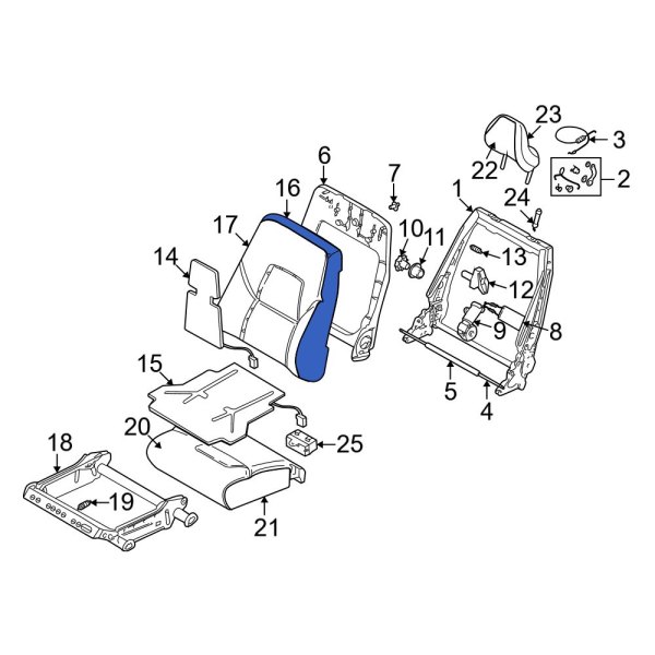 Seat Back Cushion