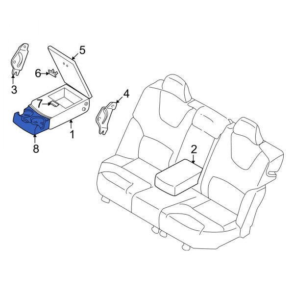 Console Cup Holder