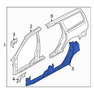 Volvo OE - Left Rocker Panel
