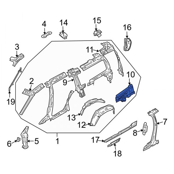 Quarter Panel Reinforcement