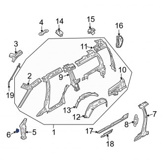 Volvo S60 Pillars | Assemblies, Door Jambs, Braces — CARiD.com