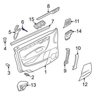 Volvo OE - Front Door Interior Trim Panel Rivet