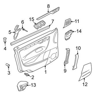 Volvo OE - Front Door - Interior Trim