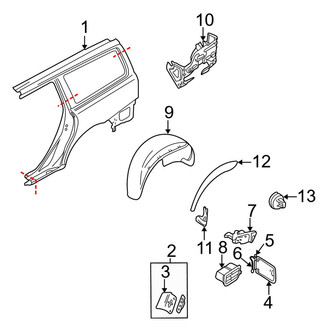 Volvo OE - Quarter Panel & Components