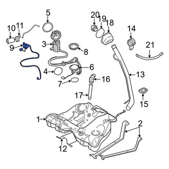 Volvo OE - Fuel Sender and Hanger Assembly