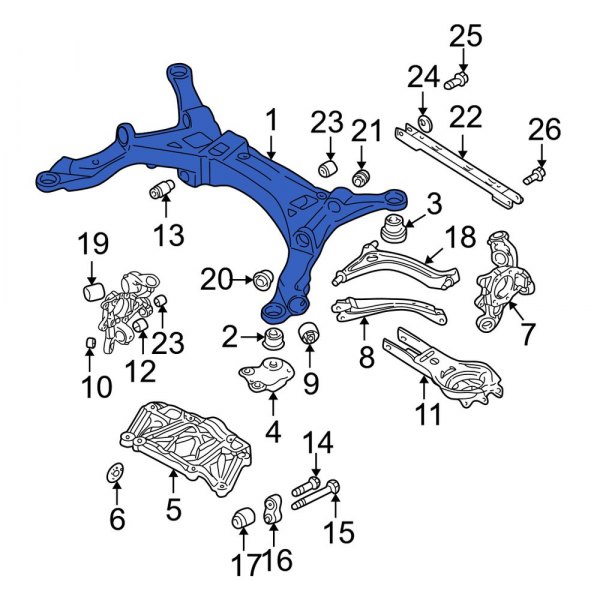 Suspension Subframe Crossmember