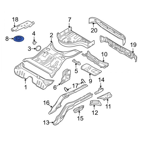 Spare Tire Bracket