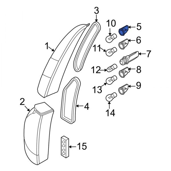 Tail Light Socket